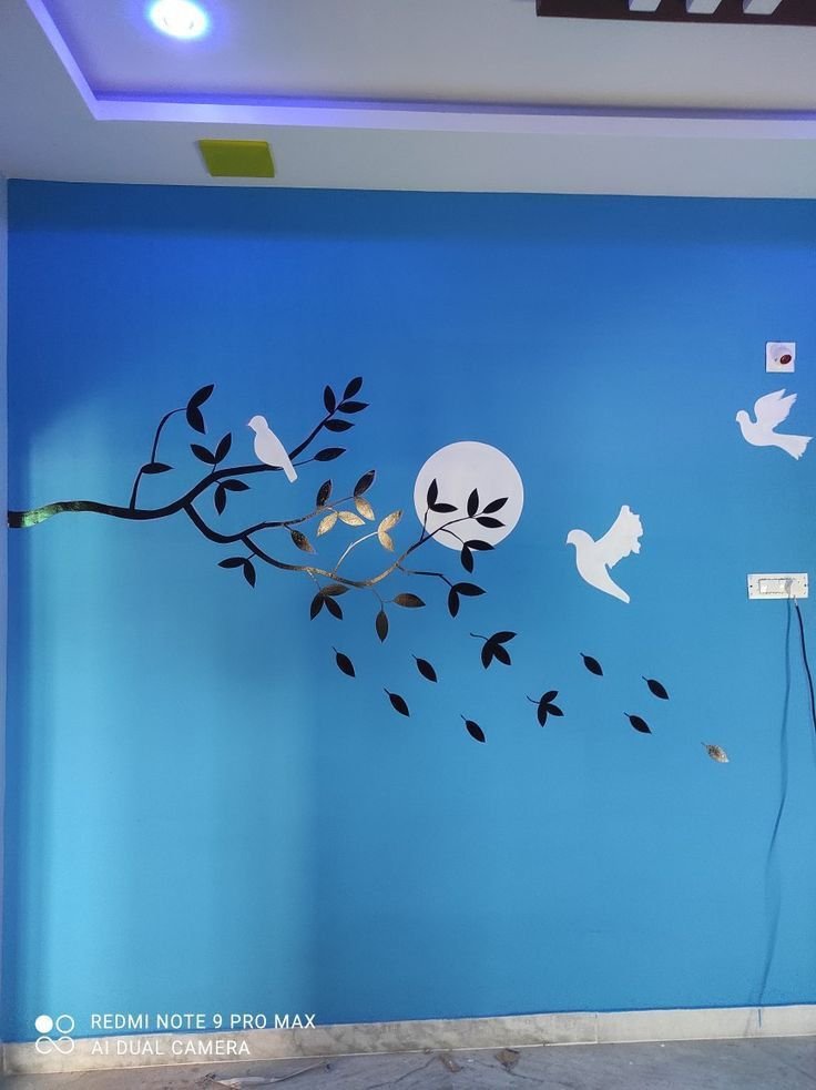 Acrylic Distemper painting service